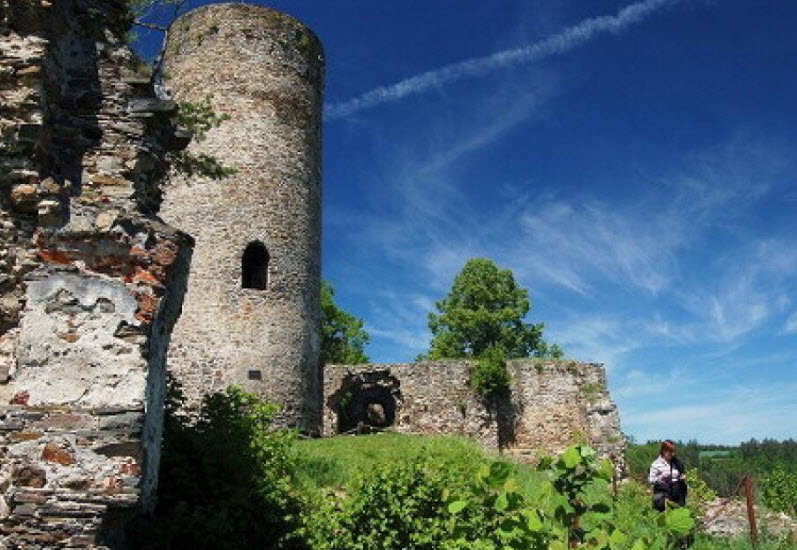 Zřícenina Hradu Dobronice, Czech Republic (Czechia)